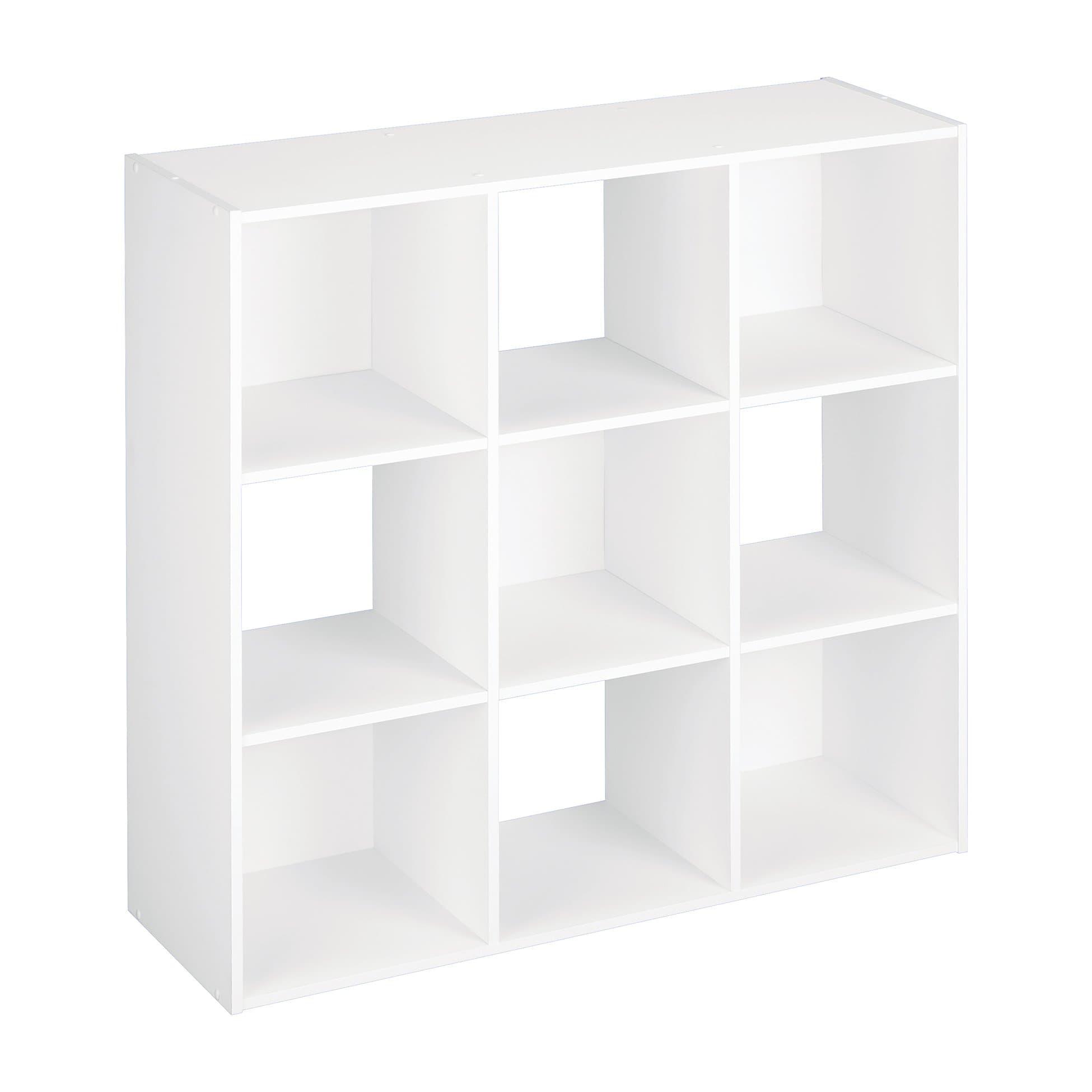ClosetMaid Cubeicals 9 Cube White, 61.3 cm x 29.5 cm x 121 cm