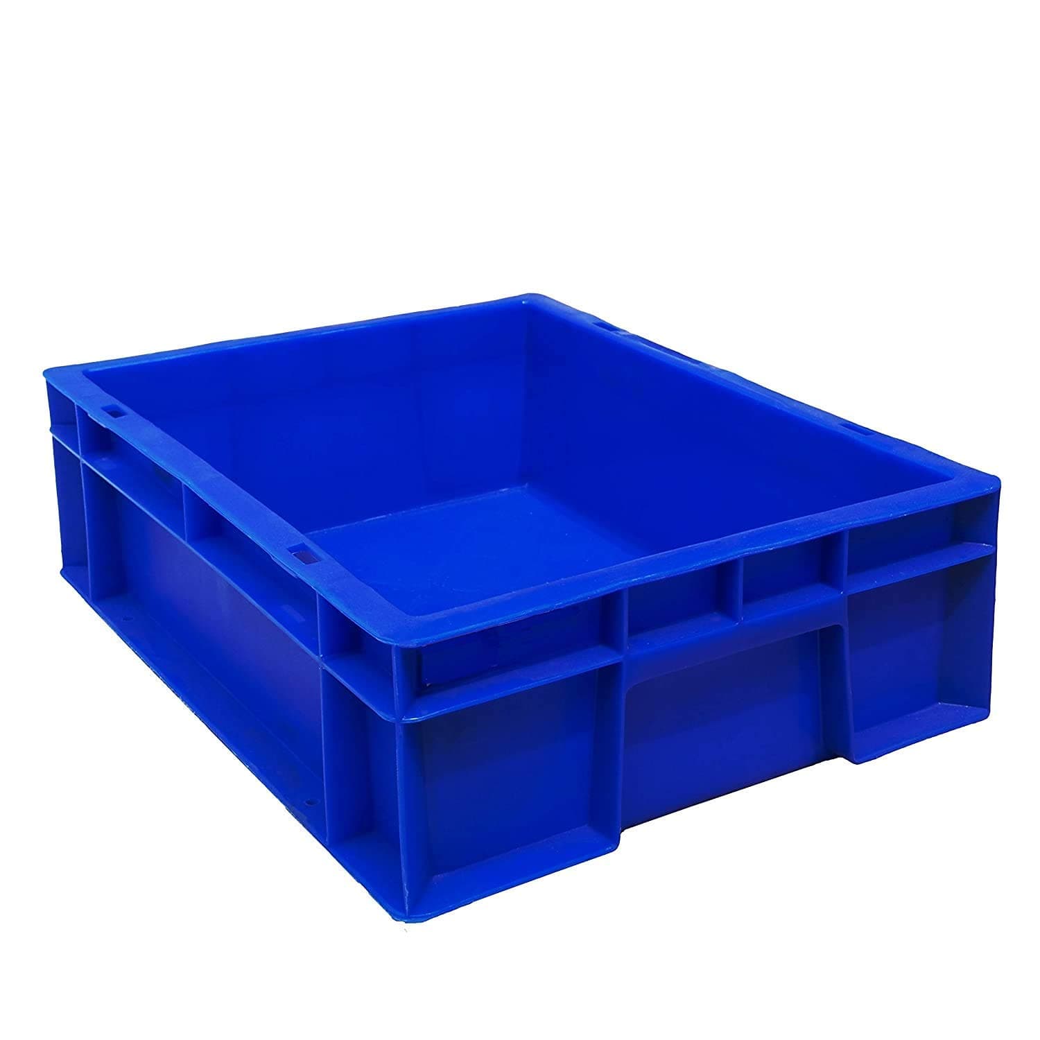 Plastic Storage Crates (400x300x120mm, Blue)