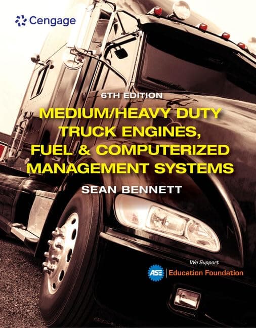Medium/Heavy Duty Truck Engines, Fuel & Computerized Management Systems (MindTap Course List)