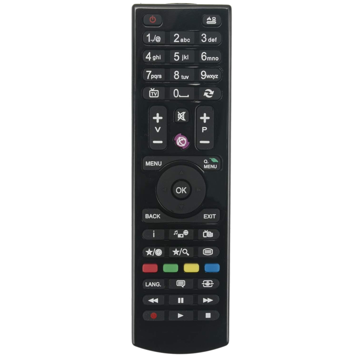 VINABTYRC4870 Replace Remote for CELCUS RC4875 CEL-43FHDB-16/1 CEL-32HDRB16/1 CEL-22FHDDB-16/1 DLED32167HD DLED40125F DLED48272FHD LCD329083DFHD LED20265HDDVDB LED20265HDDVDW LED24272HDDVD