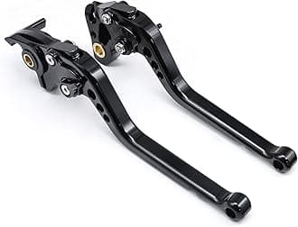 CNC Clutch Brake Levers Fit for RE Classic 350 350cc Meteor 2021-2025, Super Meteor 650 2023, Hunter 350 HNTR 2022-2024 Black Long