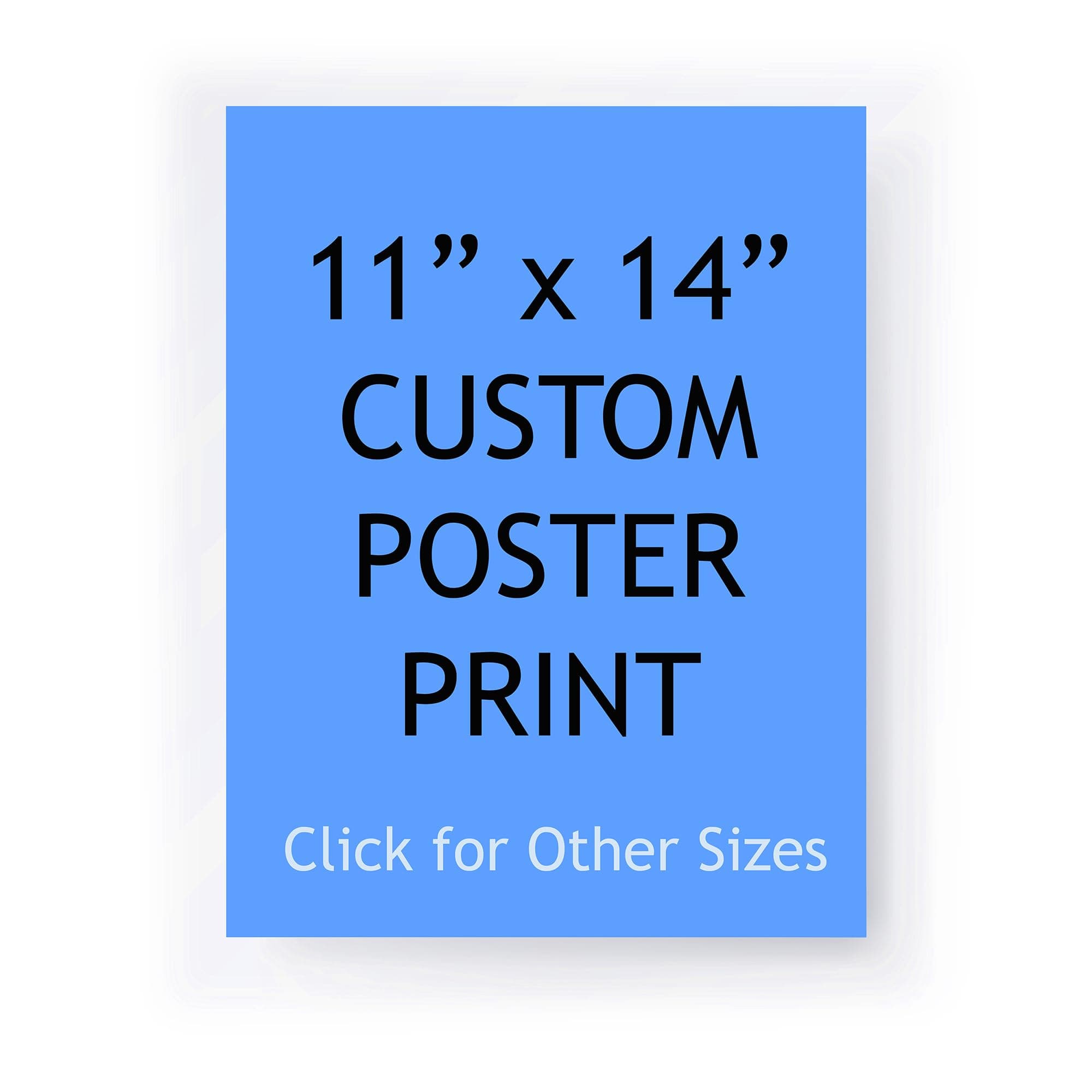 Pera Print - Custom Poster Print - Upload Your Image/Photo - Personalized Photo Prints, Create Your Own Poster - Print Any Photos, Images - 11 x 14 inches