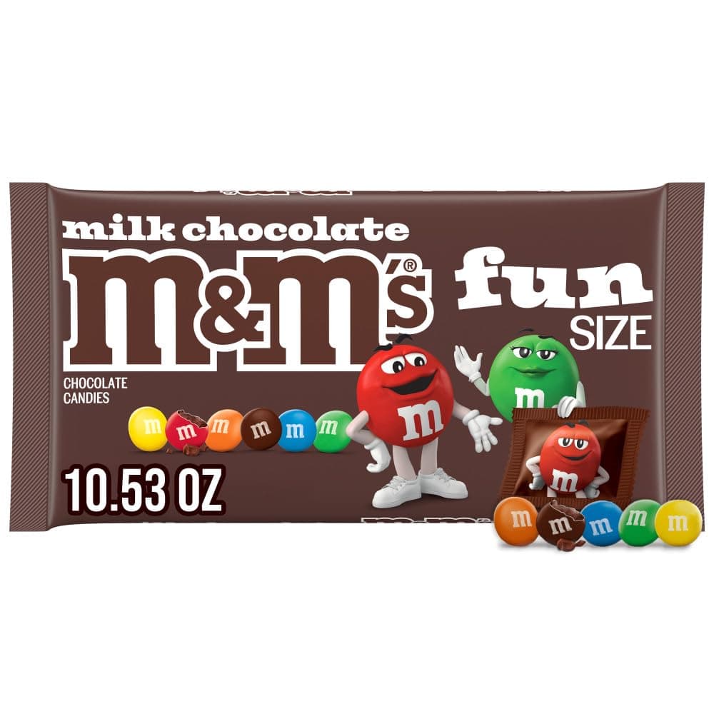 Milk Chocolate Fun Size Candy Bag, 10.53oz