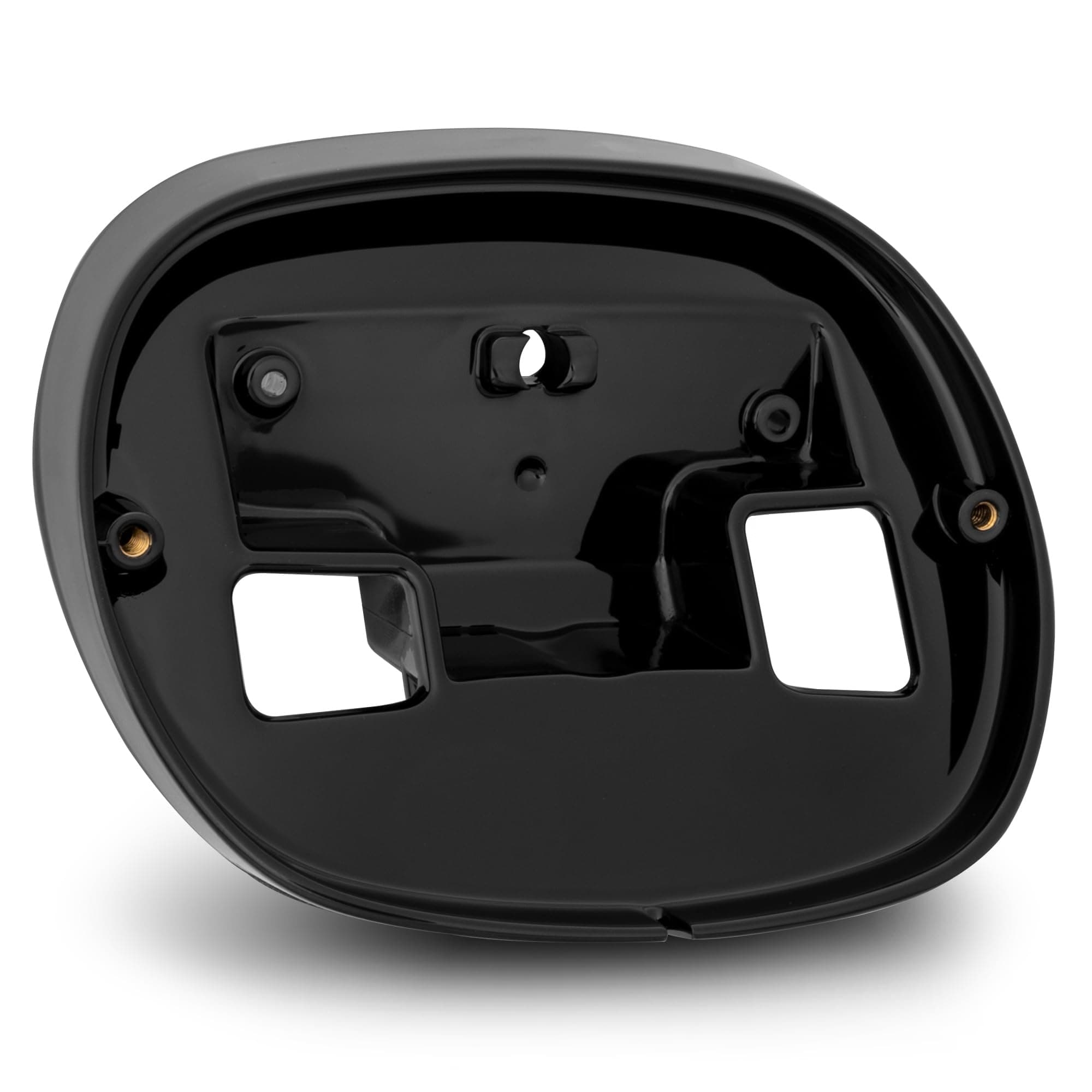 TRUE MODS Taillight Baseplate Replacement Compatible w/ 2000+ Harley Davidson [Part Number 68296-99A] Sportster Dyna Road King Electra Glide Heritage Softail Fat Boy Tail Lights - BLACK