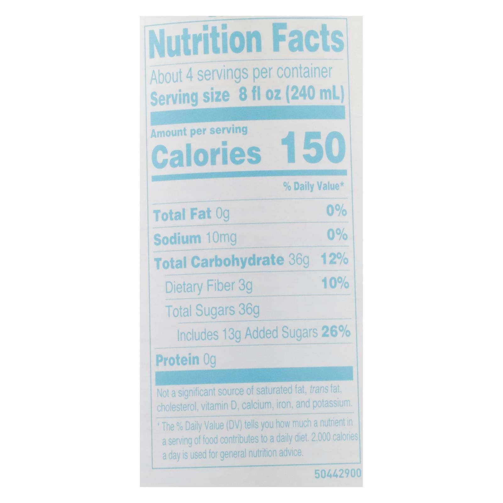 Looza Banana Juice - 33.8 Oz Pack -- 6 Case