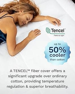 ViscoSoft 3 Inch Pillow Top Memory Foam Mattress Topper Full - Cooling Hybrid Lux Dual Layer Mattress Pad - CertiPur-US Certified