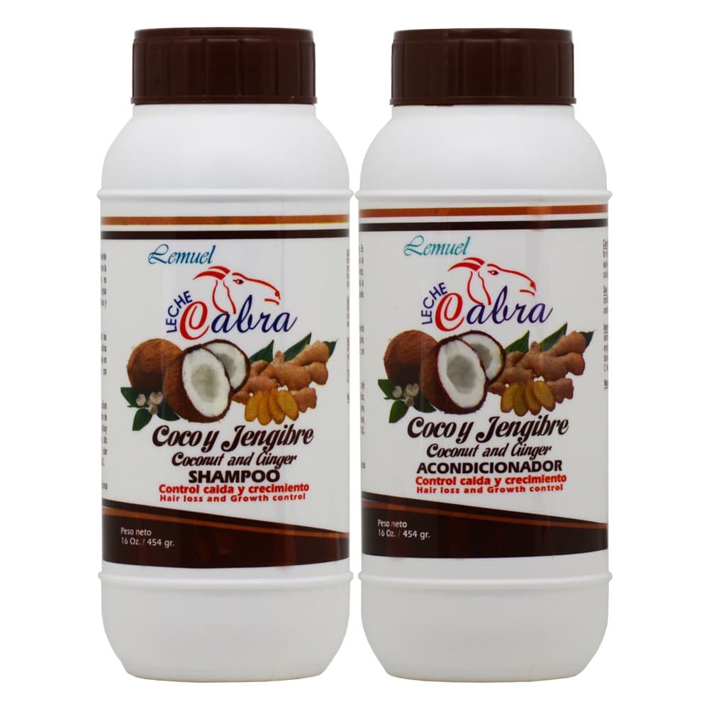 Lemuel Leche Cabra Shampoo + Conditioner 16oz"Set"
