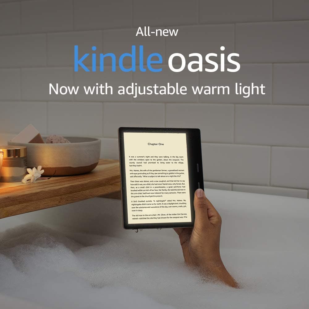 Certified Refurbished Kindle Oasis - Now with adjustable warm light - Ad-Supported