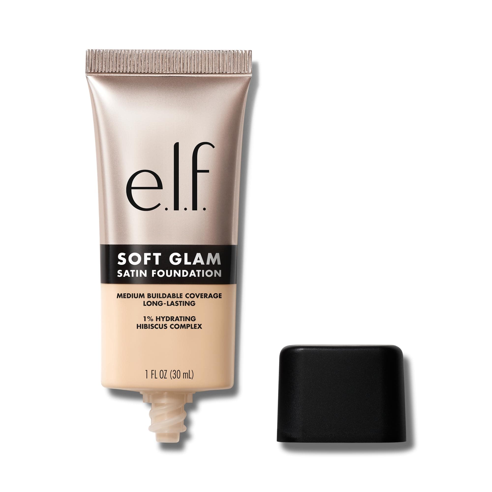 Soft Glam Foundation, Medium Coverage, Long-Lasting & Buildable Foundation For A Smooth, Satin Finish, Vegan & Cruelty-Free, 13 Fair Neutral
