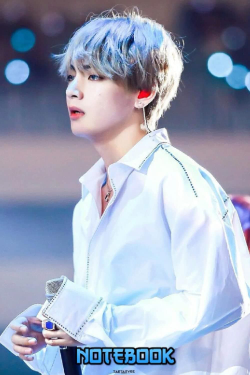 Notebook : Kim Tae-hyung Notebook College Rule Lined Writing your Ideas and Notes, Thankgiving Notebook Gift #441