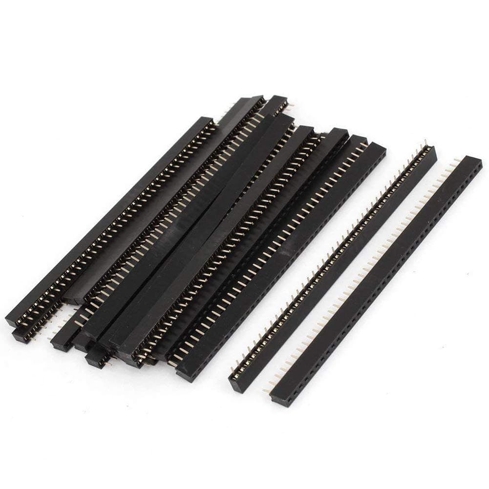 Female PCB Header 40 Way 2mm Pitch Connector - 20 pcs