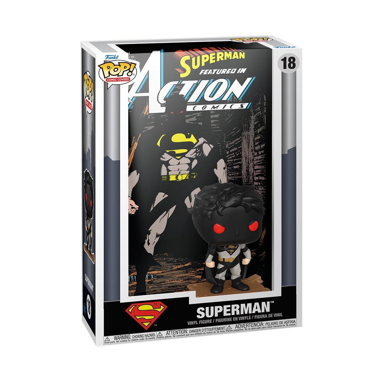 Funko POP Comic Cover: DC – Action Comics #644​ - Collectable Vinyl Figure - Gift Idea - Official Merchandise - for Kids & Adults - Movies Fans - Model Figure for Collectors and Display
