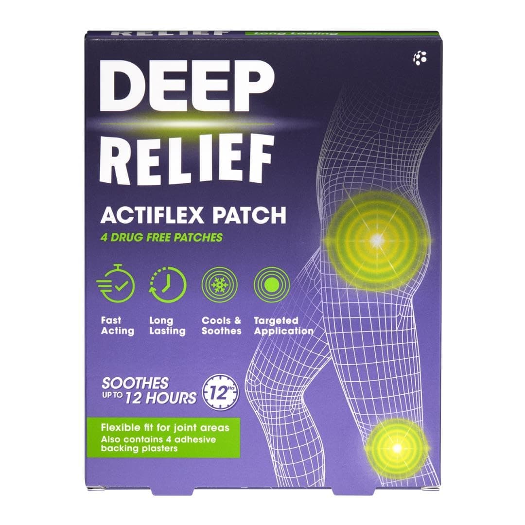 Deep Relief Actiflex Patch (Pack of 4 Patches)
