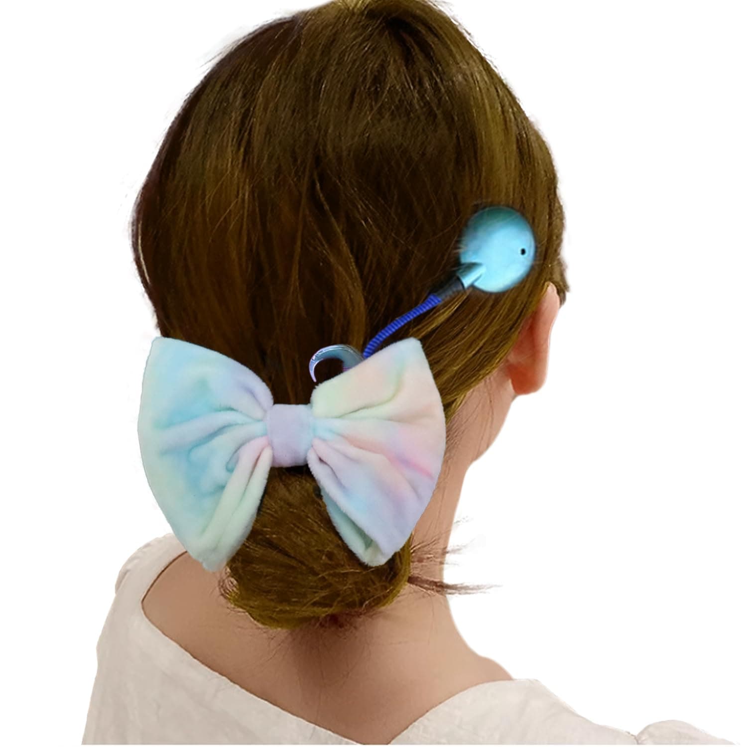 rainbowstar 2 pack Cochlear Hair Clips for Cochlear Implant Processor Holds One or Both Processors