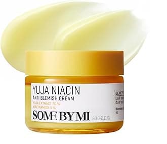 Yuja Niacin Anti Blemish Cream – 2.02oz, 60ml – Korean 5% Niacinamide Face Moisturizer to Brighten Dull-Looking Skin – Dark Spot Remover with Alpha-Bisabolol for Face – Korean Skin Care