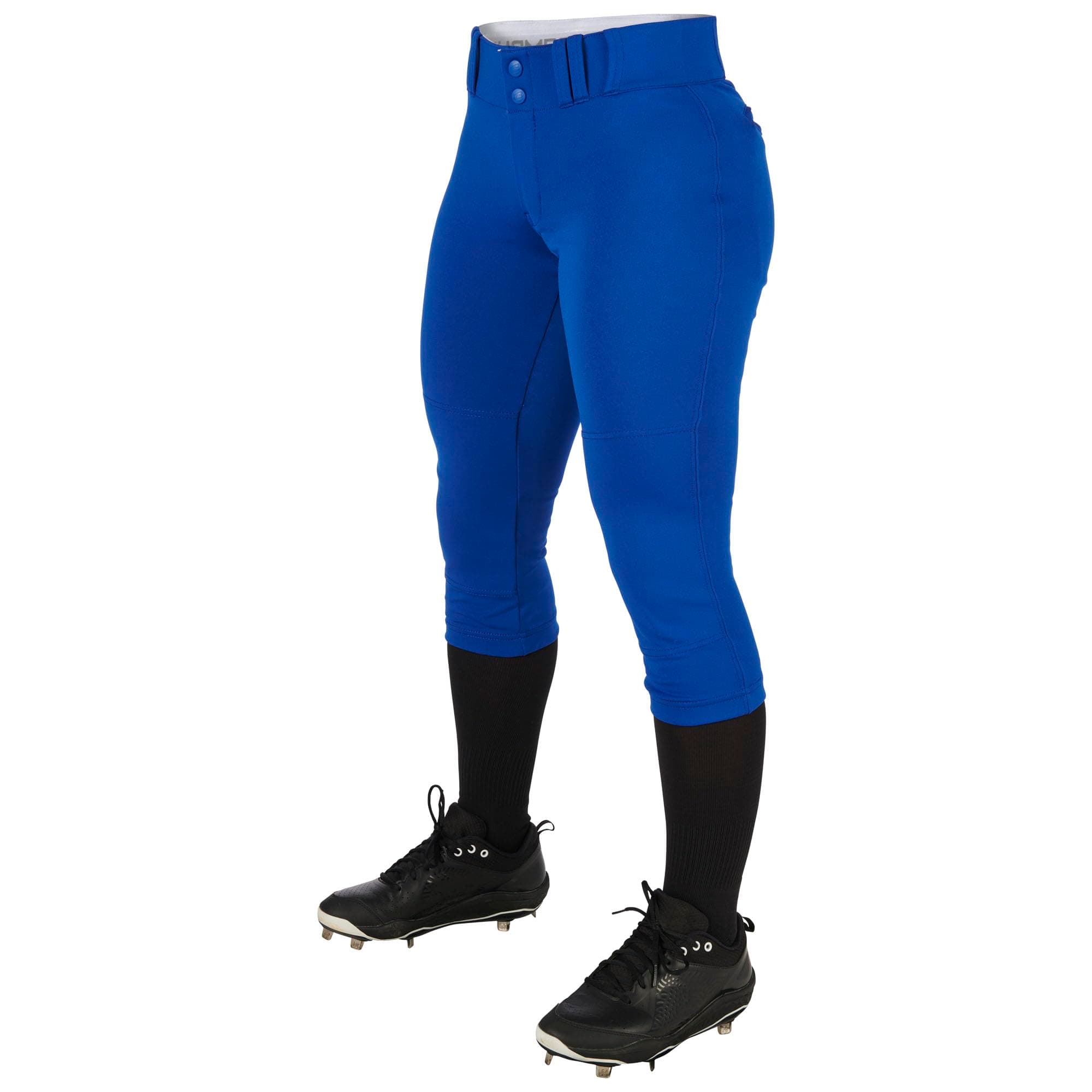 Women's Traditional Low-Rise Polyester Softball Pant