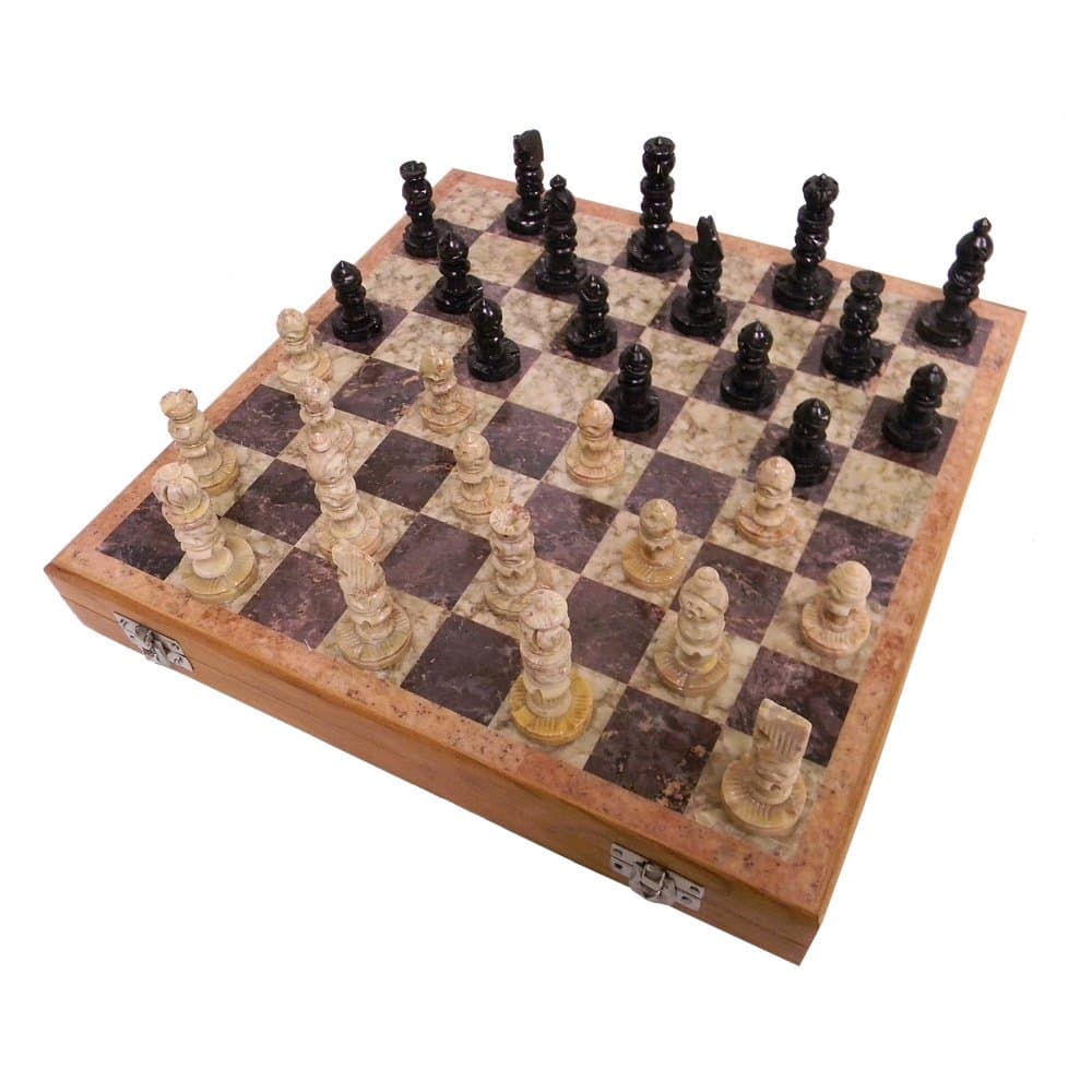 Soapstone Chess Set 12x12 (india)