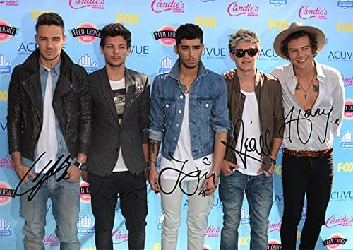 One Direction 1D (11.7 X 8.3) Pop Music Print Harry Styles Niall Horan Liam Louis Zayn