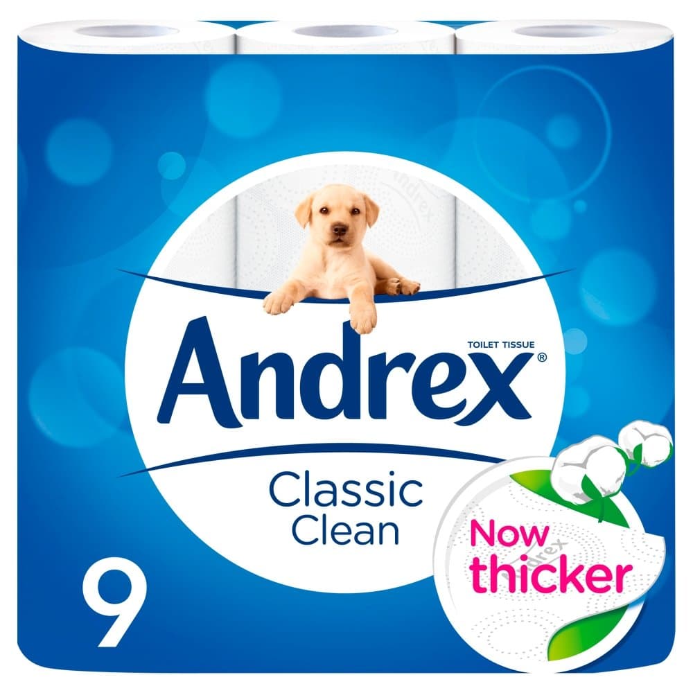 Classic Clean Toilet Tissue, 9 Pack