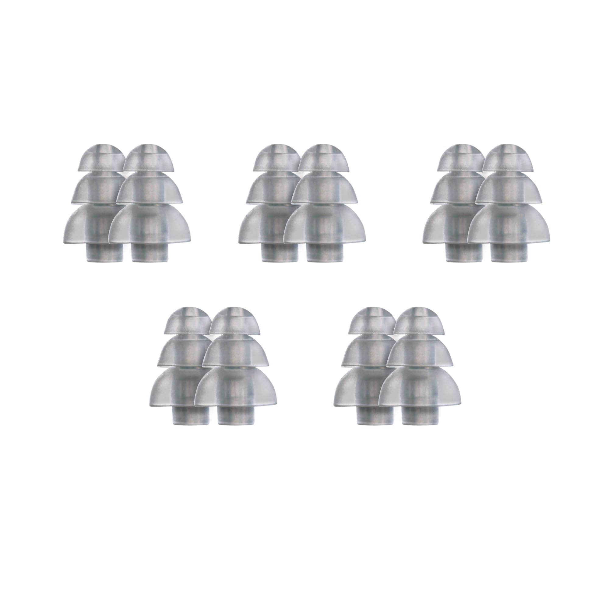 Etymotic Flanged Eartips for ER4/HF2/HF5 - Frost