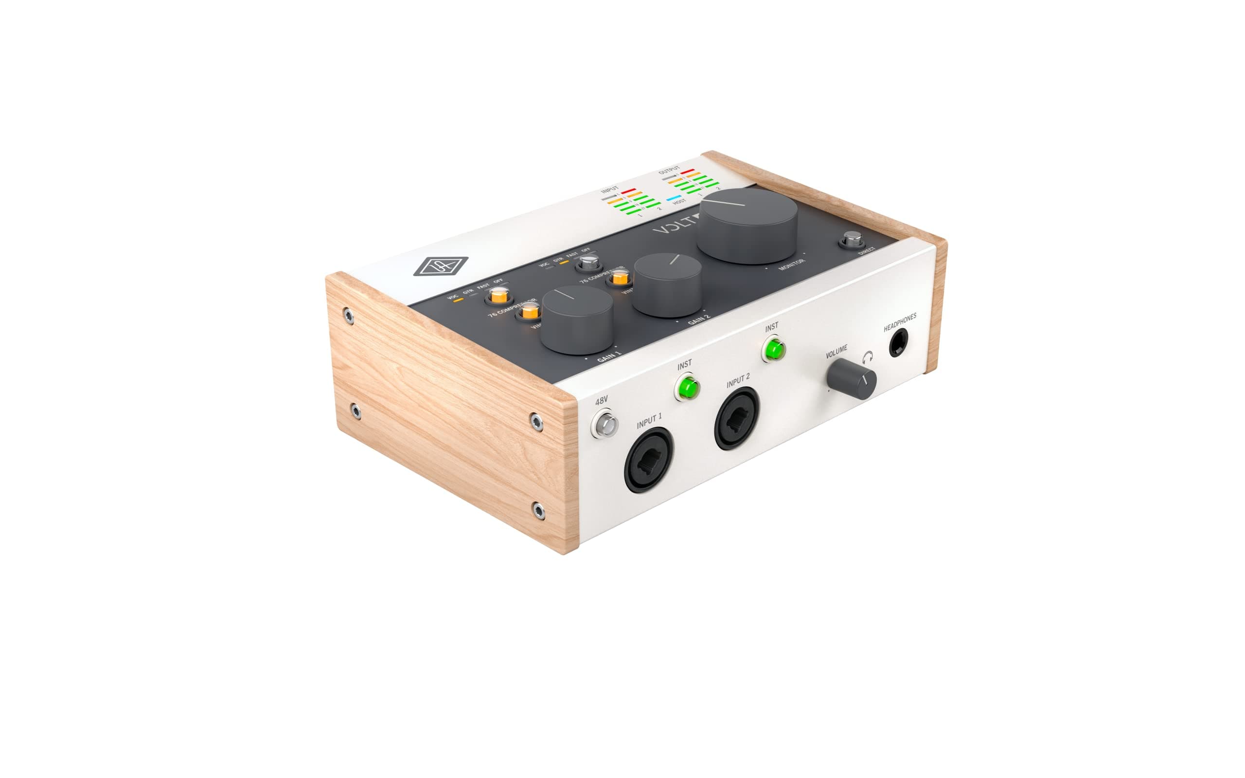 Ua Volt 276 Usb Interface For Recording, Podcasting, And Streaming With Essential Software 30-Day Free Trial Subscription To Uad Spark