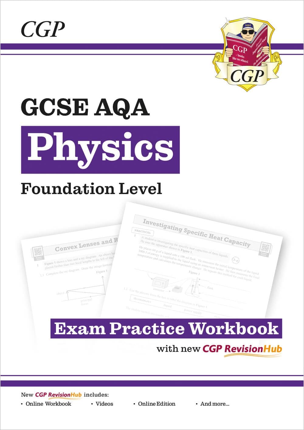 New GCSE Physics AQA Foundation Exam Practice Workbook with CGP RevisionHub (CGP AQA GCSE Physics)