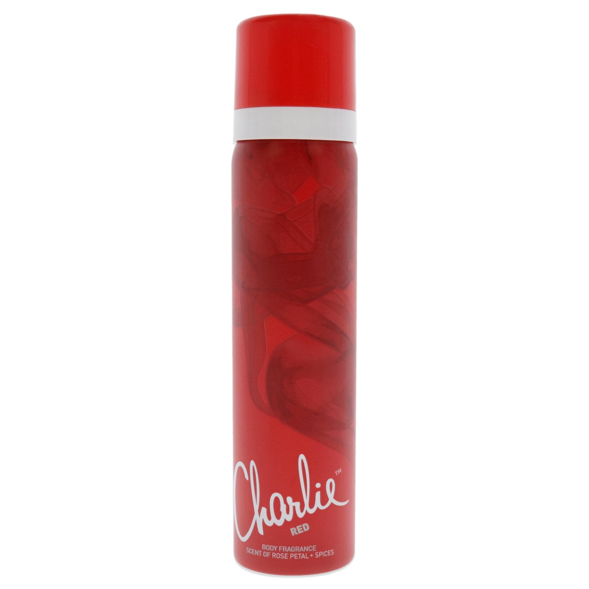 charlie body spray 75ml red