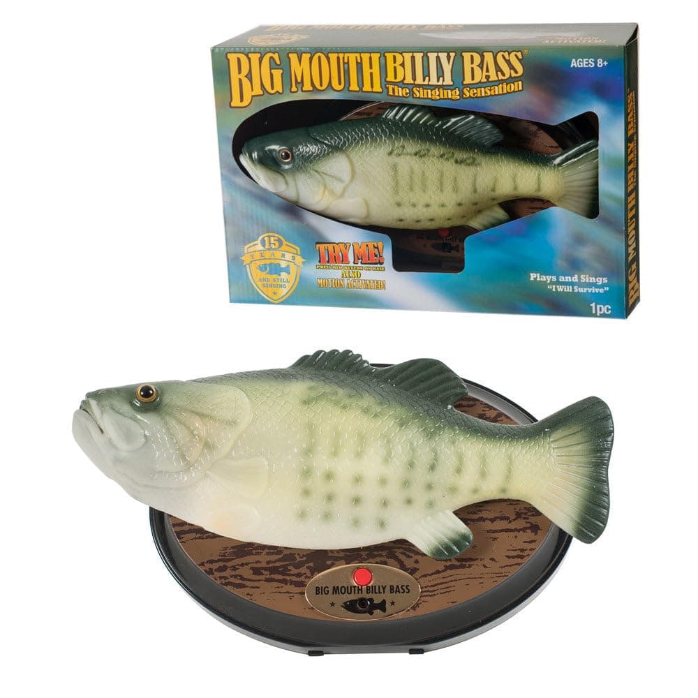 'Billy Bass Singing Fish Wall Mount Plaque'