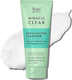 Miracle Clear Facial Cleanser – Makeup Remover, Face Wash for Women, Korean Skin Care (Exfoliating Cleanser, 150 ml)