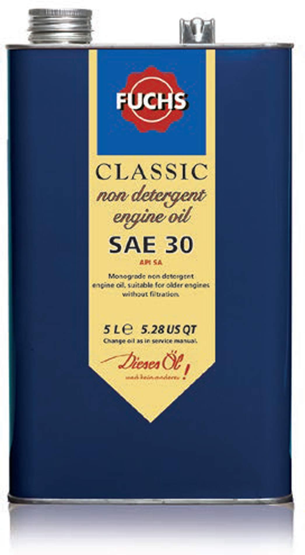 Classic Non Detergent SAE 30 Engine Oil - 5 Litres