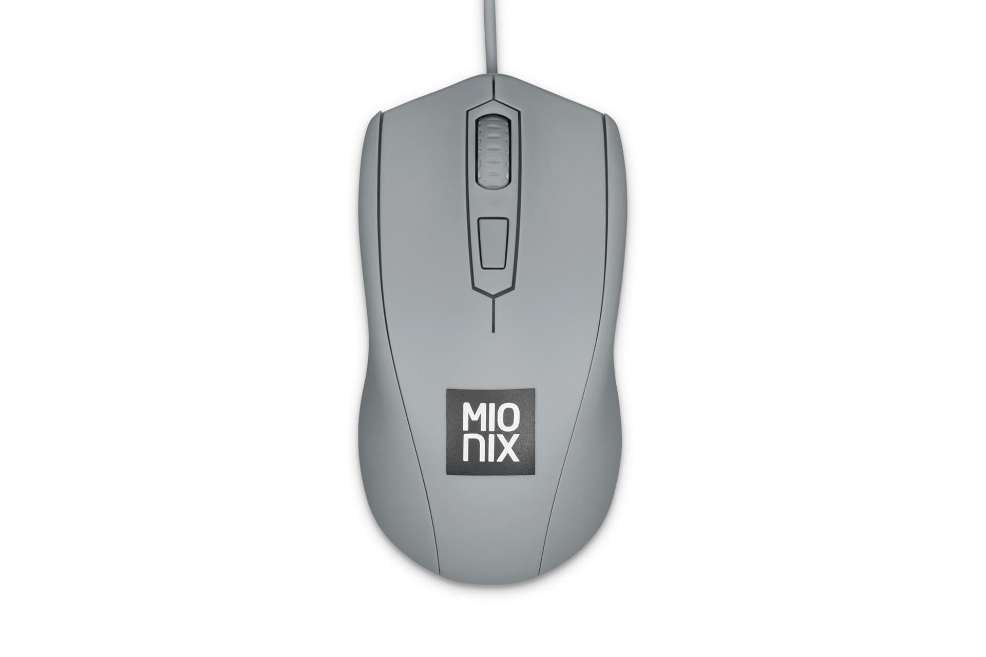MionixAvior Shark Fin Ambidextrous Optical Gaming Mouse (Gray)