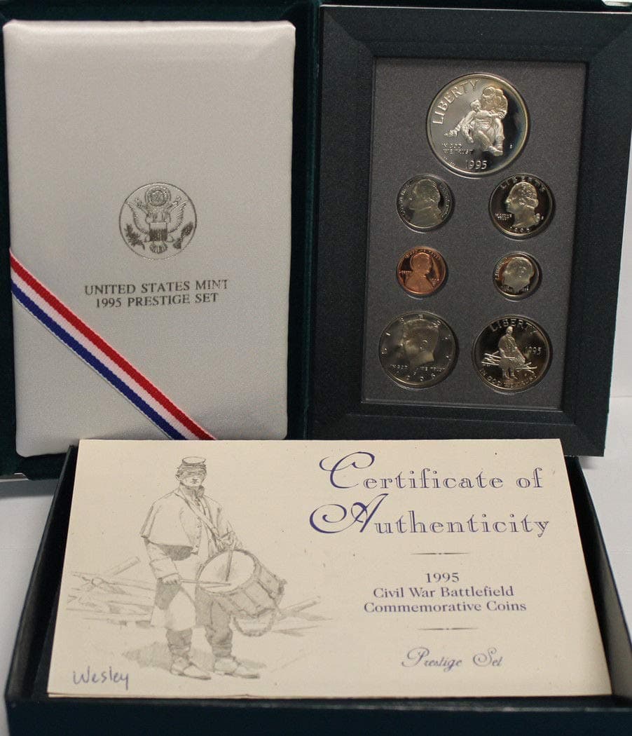 1995 US Mint Prestige Proof Set Original Government Packaging