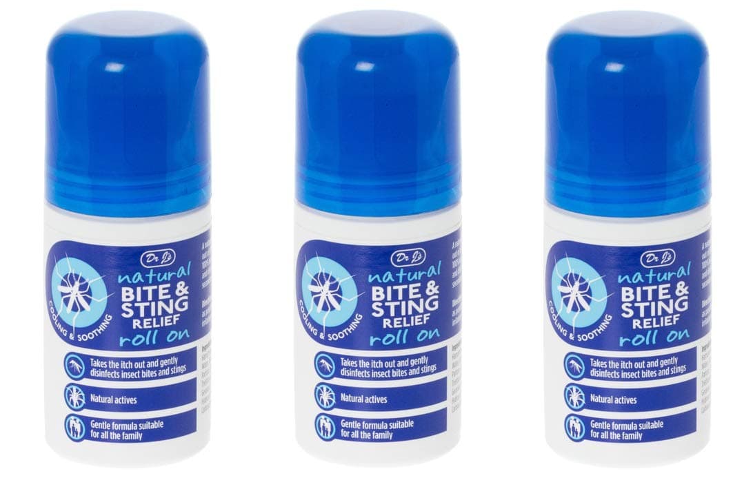 BITE & Sting Relief Roll On with Witch Hazel & Aloe Vera, 3 x 50 ml