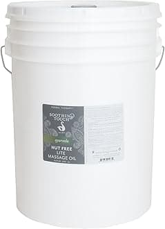 Nut Free Lite Massage Oil, Unscented, 640 Ounce