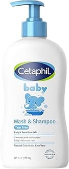 Cetaphil Baby Wash & Shampoo ,Tear Free, Paraben, Colorant and Mineral Oil Fr...