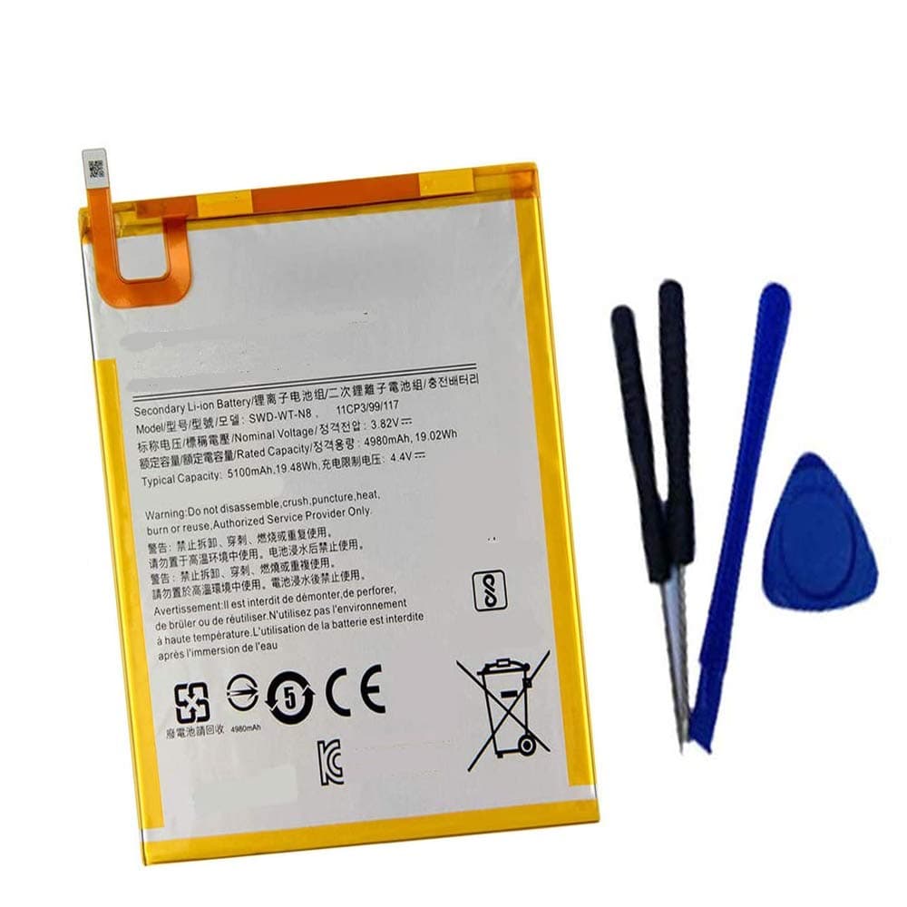Internal Replacement Battery Compatible with Sam-Sung Galaxy Tab A 8.0 2019 SM-T290 SM-T295 SM-T295N SWD-WT-N8