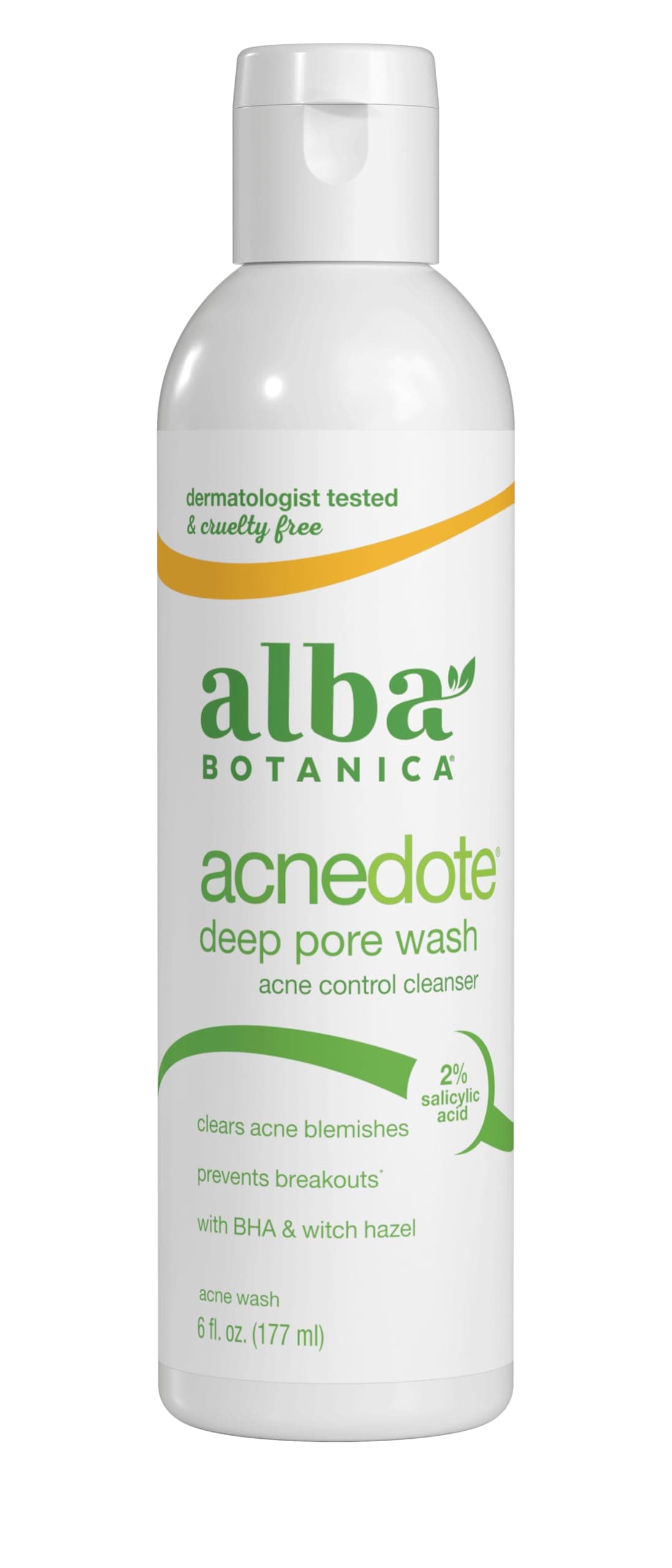 Acnedote Maximum Strength Deep Pore Wash, 6 Oz (Packaging May Vary)