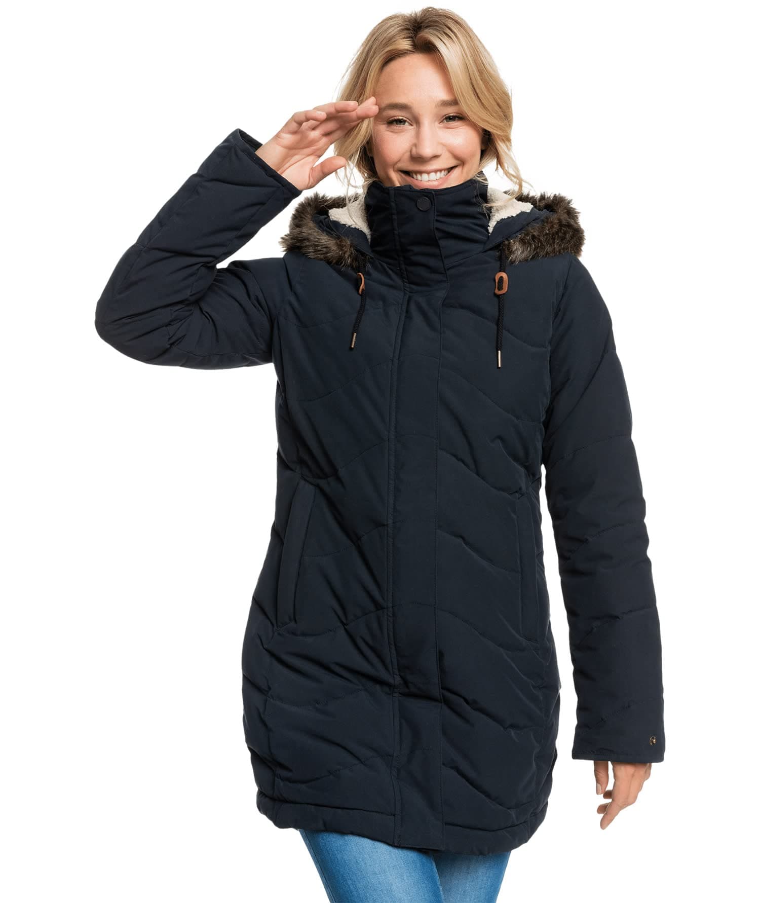 RoxyEllie Jacket Womens Sz M True Black