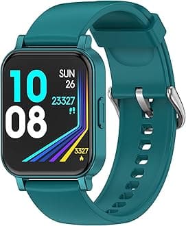 Fitness Tracker, Fitness Watch with Blood Oxygen, Heart Rate Monitor, Steps Calories Counter, Sleep Monitor, Pedometer IP68 Waterproof, Smart Watch for Android iPhones