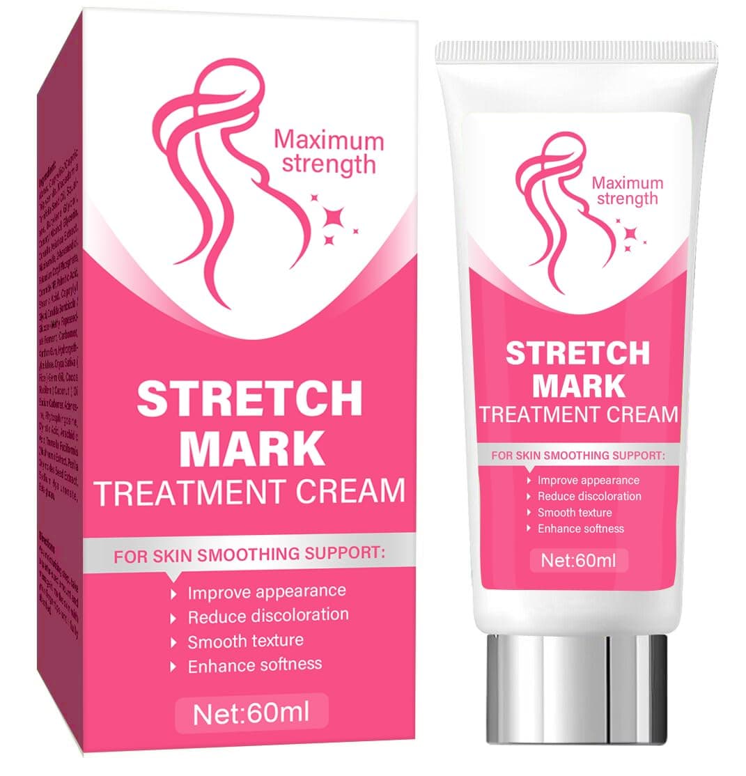 Stretch Mark Cream for Pregnancy, Advanced Stretch Marks Removal, Helps Prevent and Treat Stretch Marks
