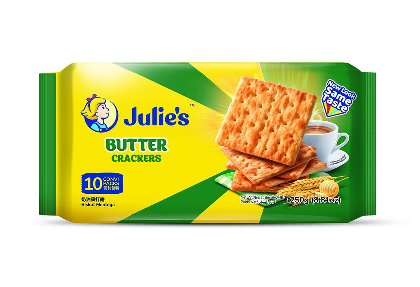 Butter Crackers Biscuits - 250 gm