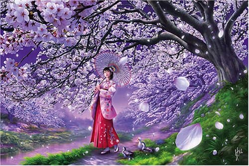 1000 piece Sakura wind 1000-484 (japan import)