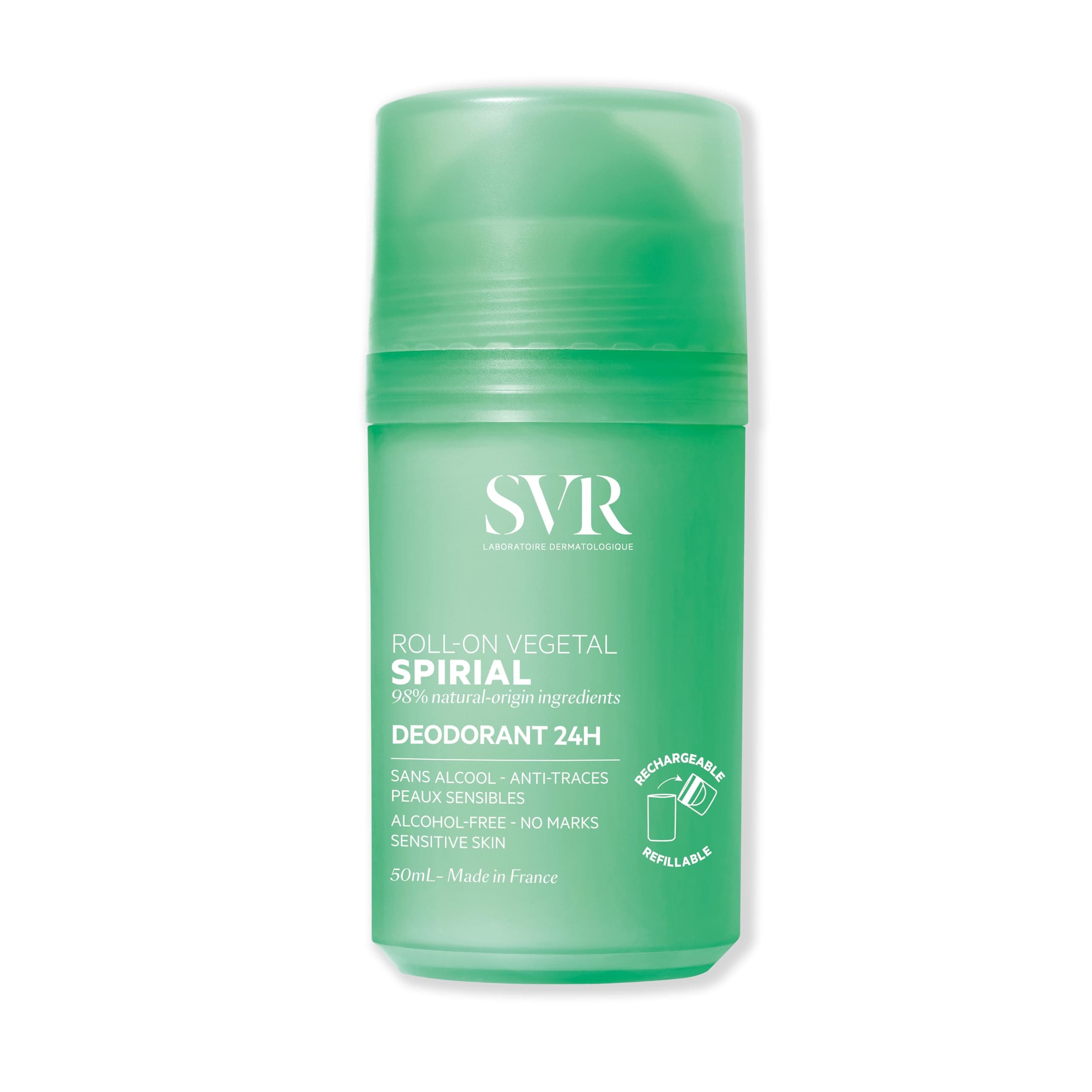 SPIRIAL Roll-On Long-Lasting Anti-Perspirant Deodorant, Gentle on Sensitive Skin, Aluminium-Free, 50ml