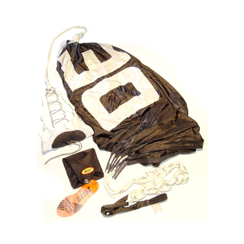 27252BK Super Quad Black 12' Parachute