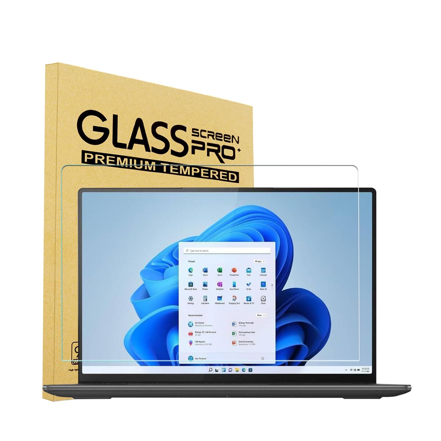 16 Inch Tempered Glass Screen Protector Compatible with HP 16'' 16:10 Laptop, HP OmniBook 3&5&7 16/Envy 16/Spectre 16/ZBook 16/OMEN 16/Pavilion 16/ProBook 16/EliteBook 860 865 (G11 G10 G9) 16 Series