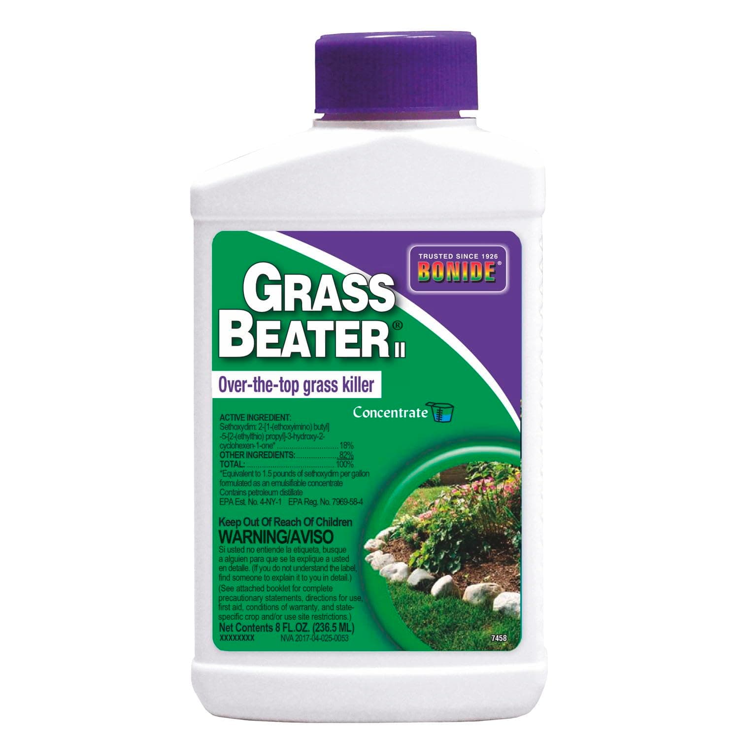Bonide 7458 Concentrate Grass Killer, 8-Ounce