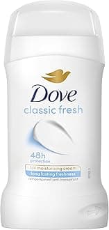 Classic Fresh Anti-Perspirant Cream Women's Deodorant Stick with ¼ moisturising cream for 48 hour sweat protection and long-lasting fragrance 50 ml