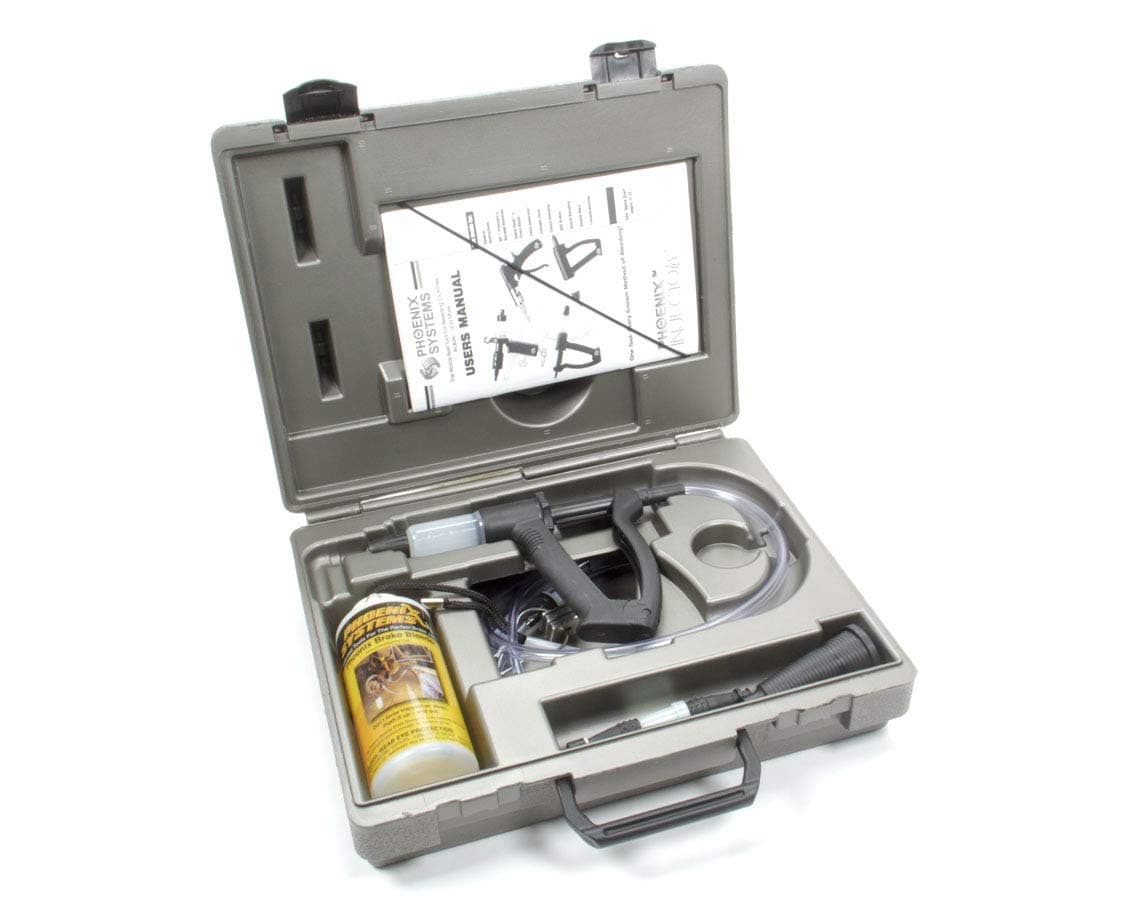 Phoenix Systems (2003-B) V-12 Reverse Brake & Clutch Bleeder Kit, Medium Duty One Person Bleeder, Hard Case