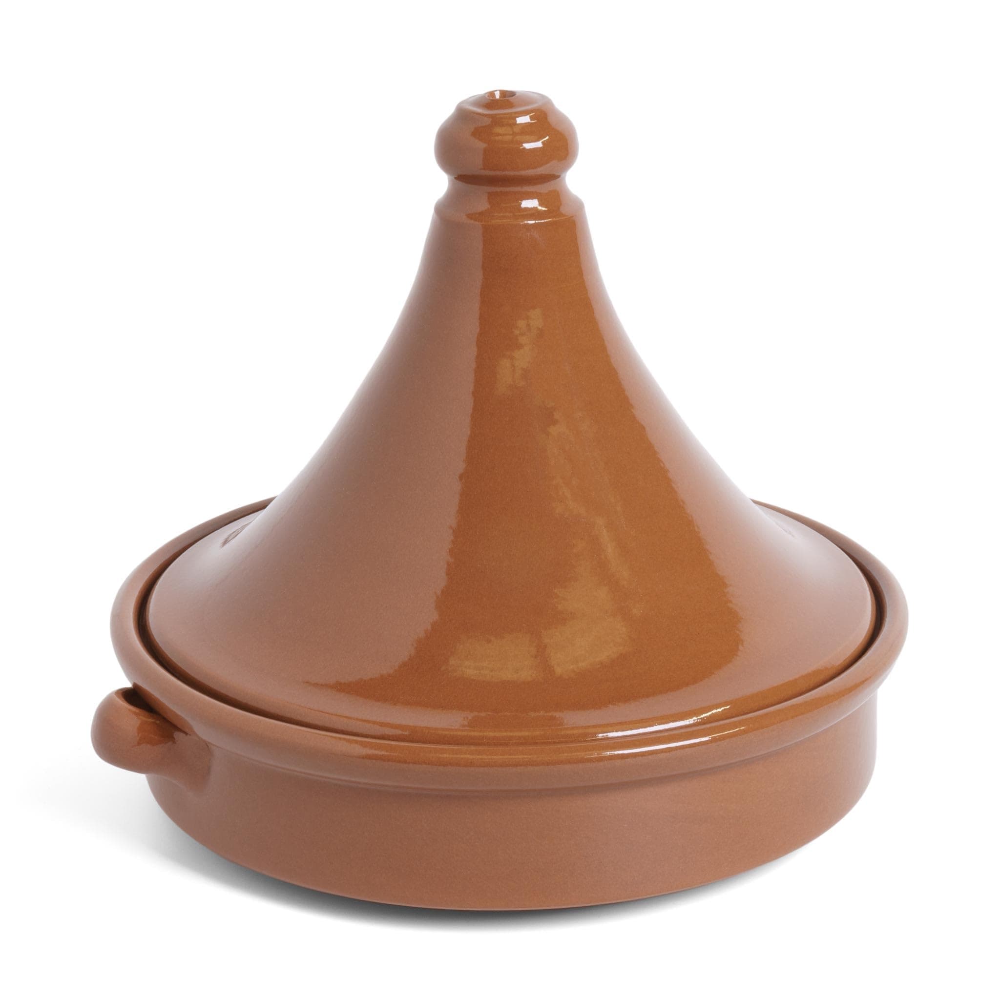 Natural Terracotta Tagine 20cm, Brown
