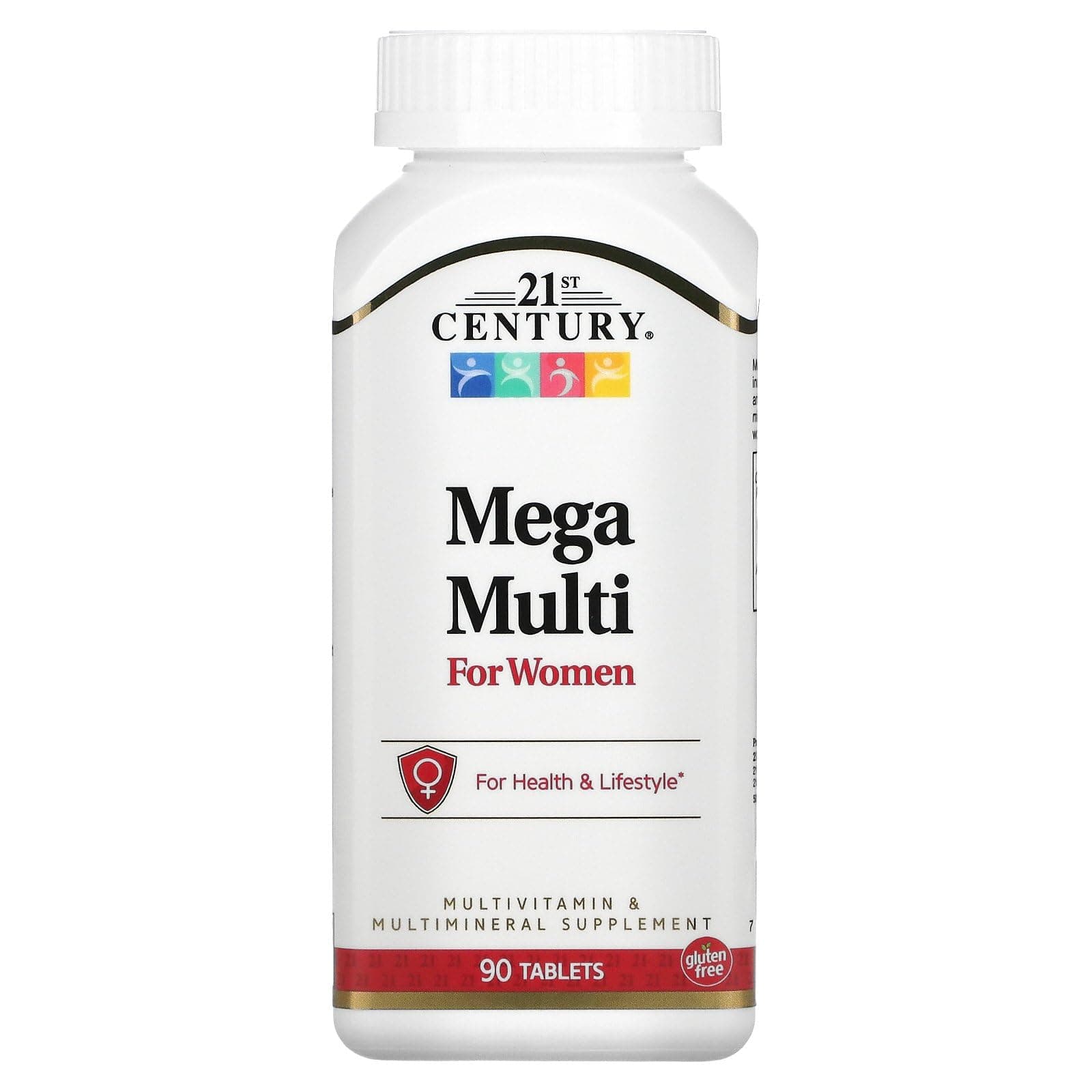 21st Century Mega Multi for Women Tablets, 90-Count (22659)